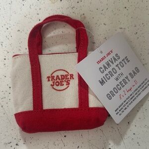 Trader Joe's Canvas Micro Tote